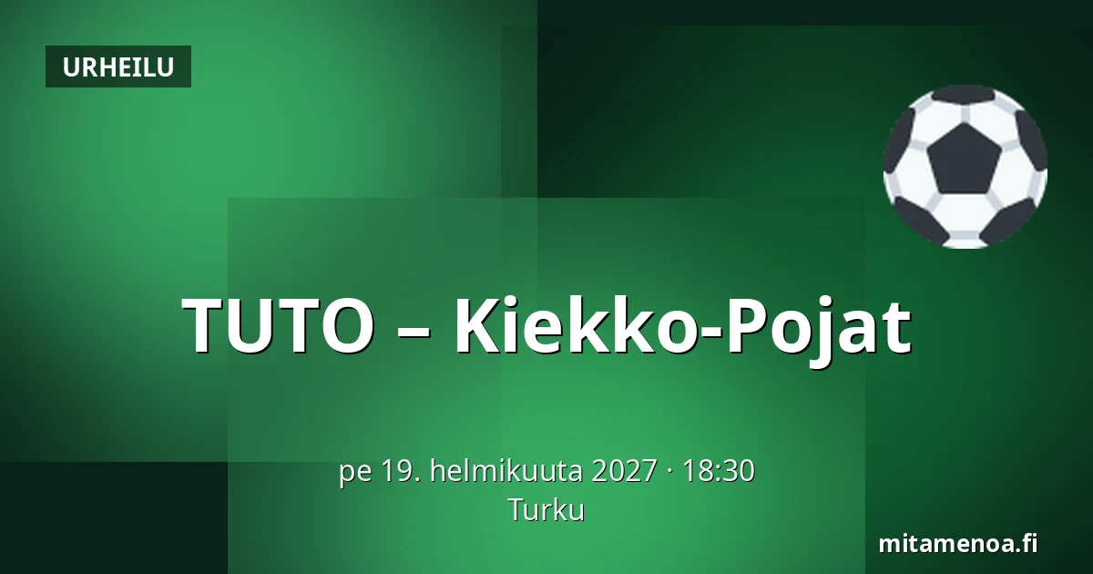 TUTO – Kiekko-Pojat — Turku