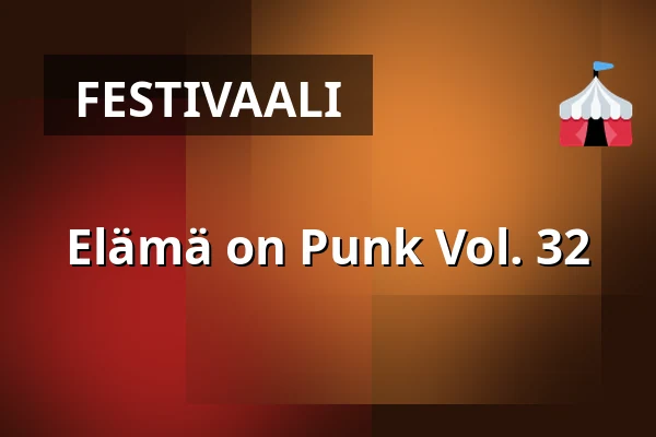 Elämä on Punk Vol. 32 — Vastavirta-klubi, Tampere