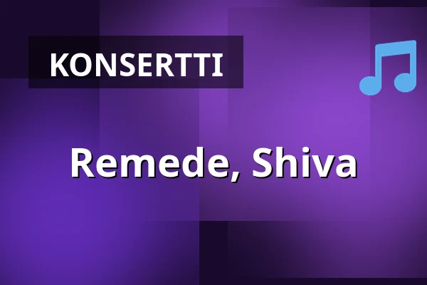 Remede, Shiva — Bar Loose, Helsinki