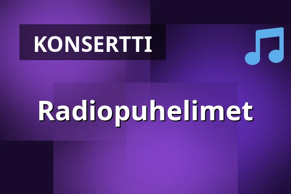 Radiopuhelimet — Raahen kaupunki: Raahen Teatteri, Raahe