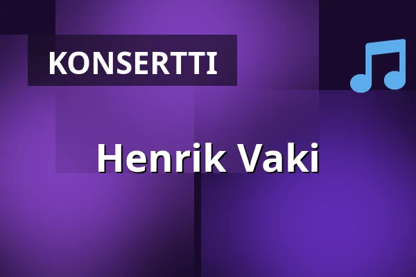 Henrik Vaki — The Circus Kuopio, Kuopio