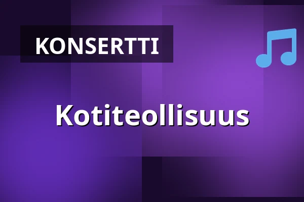 Kotiteollisuus — Rytmikorjaamo, Seinäjoki