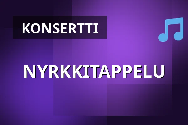 NYRKKITAPPELU — Allas Live, Helsinki