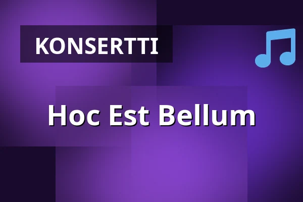 Hoc Est Bellum — Espoo