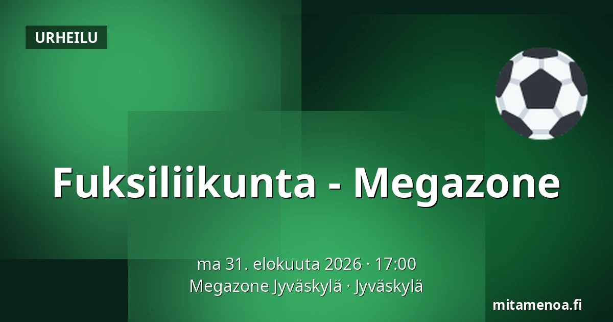 Fuksiliikunta - Megazone — Megazone Jyväskylä, Jyväskylä