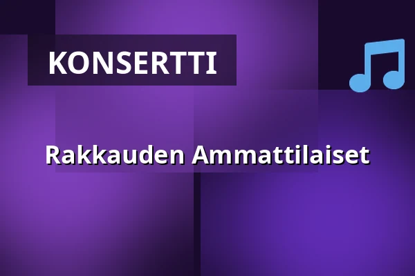 Rakkauden Ammattilaiset — Circus Live, Kuopio