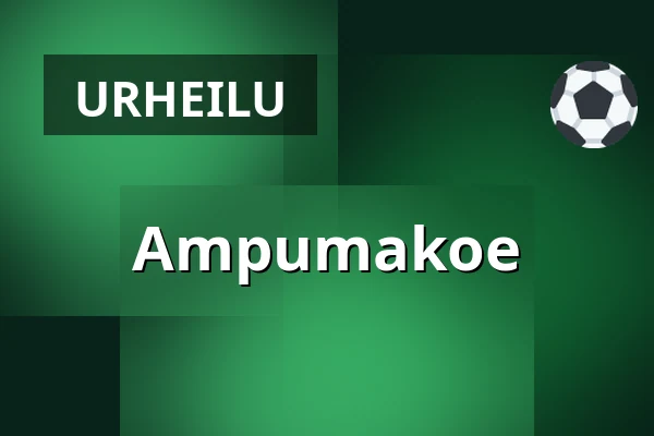Ampumakoe — sotkan erähovi, Kauhajoki