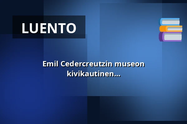 Emil Cedercreutzin museon Kulttuuritorstai-luento: Hiittenharjun kivikautinen asuinpaikka – elämää Litorinameren rannalla — Emil Cedercreutzin museo, Harjavalta