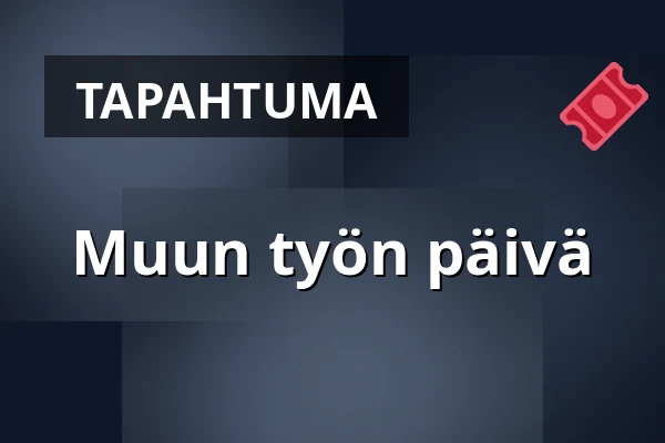 Muun työn päivä — kauniaisten musiikkiopisto, Kauniainen