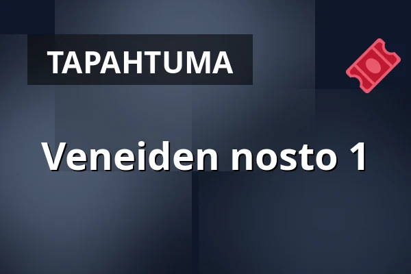 Veneiden nosto 1 — siuntion venekerho, Siuntio