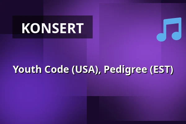 Youth Code (USA), Pedigree (EST) — On The Rocks, Helsinki