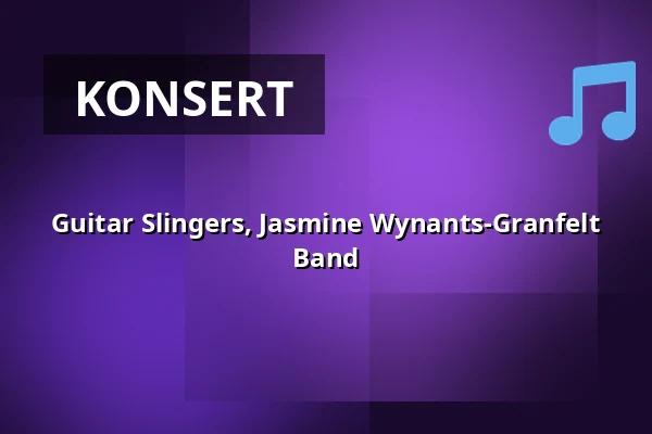 Guitar Slingers, Jasmine Wynants-Granfelt Band — On The Rocks, Helsinki