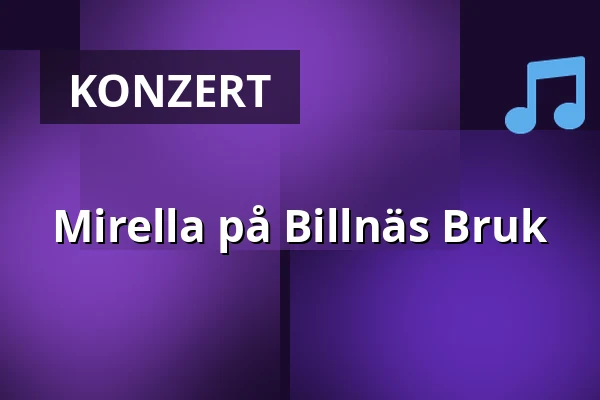 Mirella på Billnäs Bruk — Billnäsin Ruukki, Billnäs