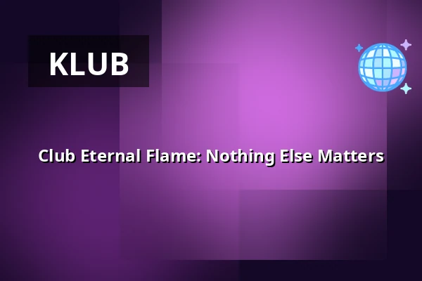 Club Eternal Flame: Nothing Else Matters — On The Rocks, Helsinki