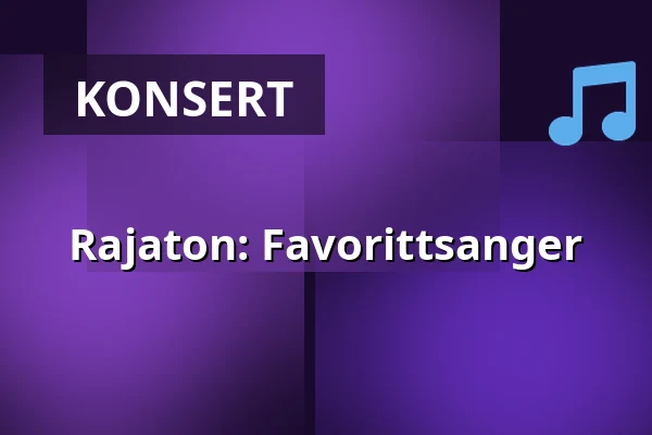 Rajaton: Favorittsanger — Uudenkaupungin vanha kirkko, Uusikaupunki