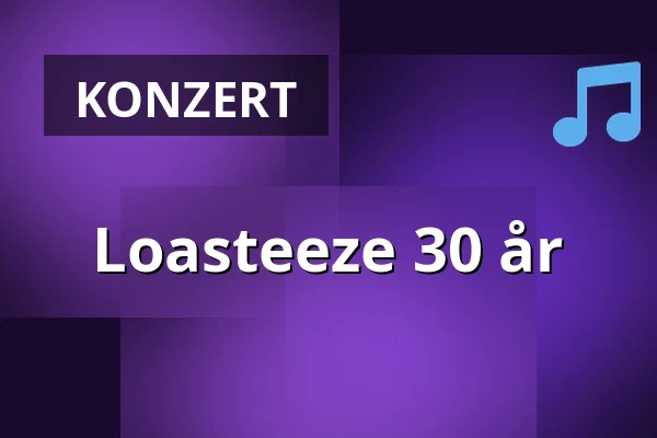 Loasteeze 30 år — Tavastia-klubi, Helsinki