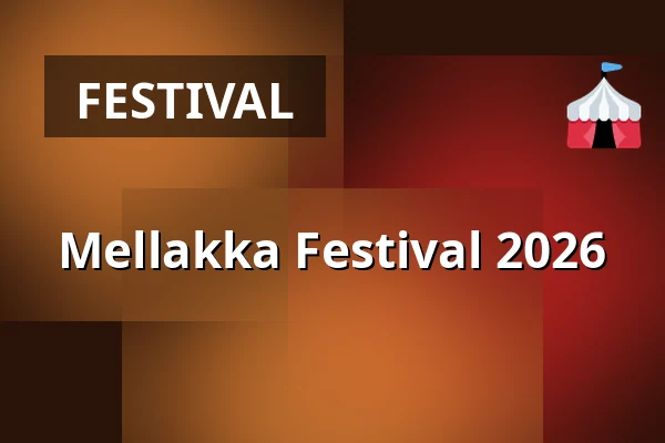 Mellakka Festival 2026 — Linnanpuisto, Hämeenlinna