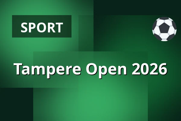 Tampere Open 2026 — Tampereen Tenniskeskus, Tampere