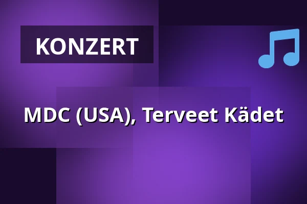 MDC (USA), Terveet Kädet — On The Rocks, Helsinki