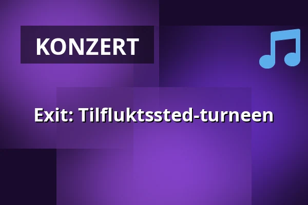Exit: Tilfluktssted-turneen — Hämeenlinnan helluntaiseurakunta, Hämeenlinna