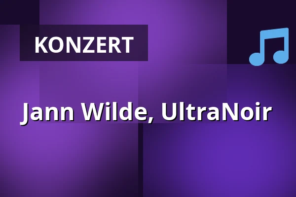 Jann Wilde, UltraNoir — Bar Loose, Helsinki