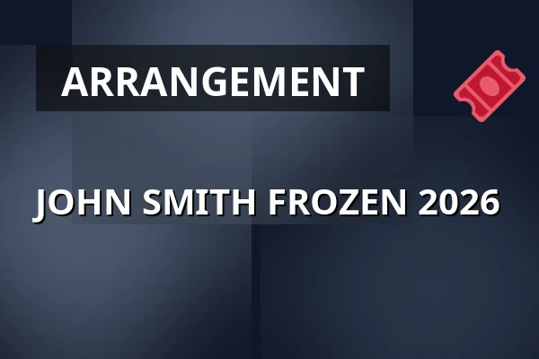 JOHN SMITH FROZEN 2026 — Paviljonki Areena, Jyväskylä
