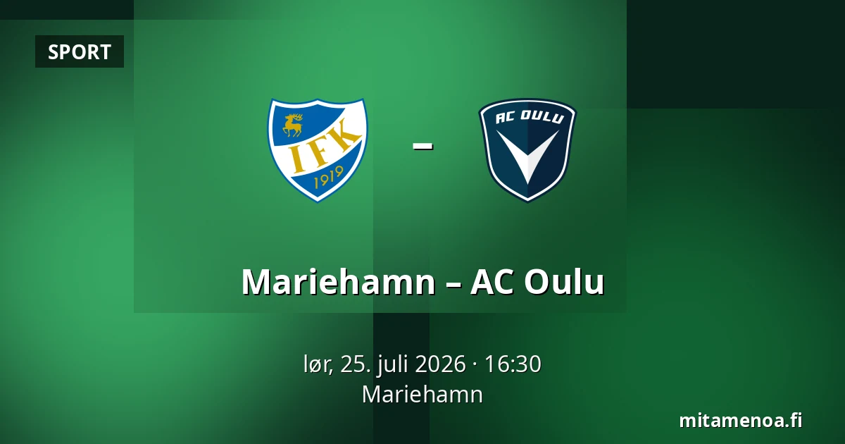 Mariehamn – AC Oulu — Mariehamn
