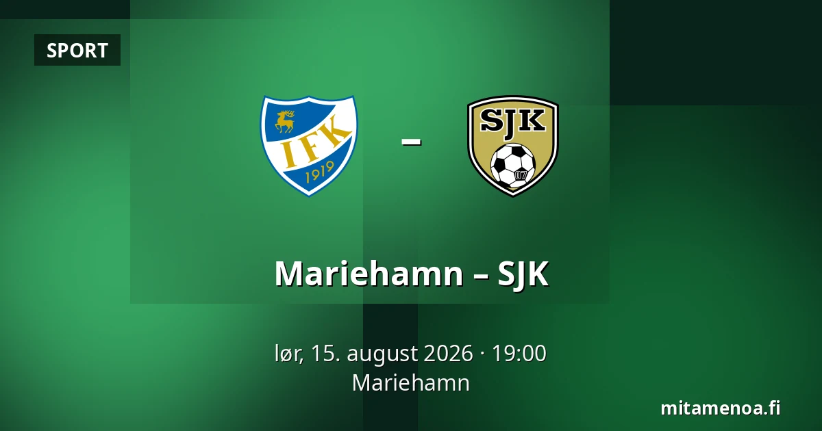 Mariehamn – SJK — Mariehamn