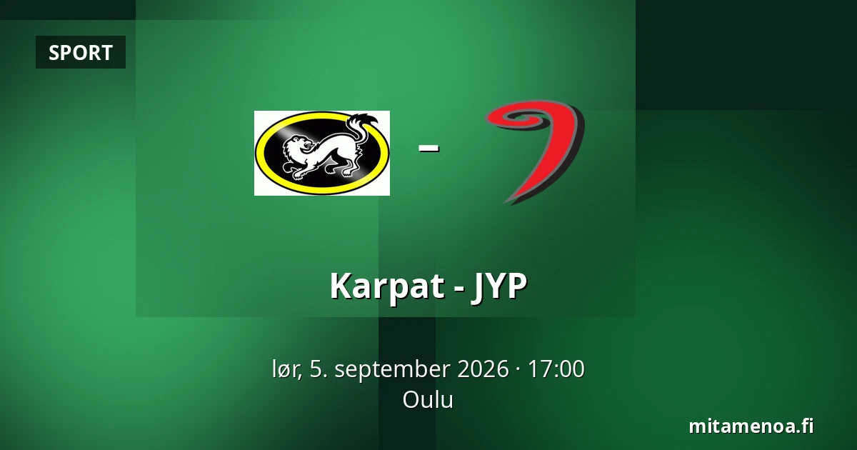 Karpat – JYP — Oulu