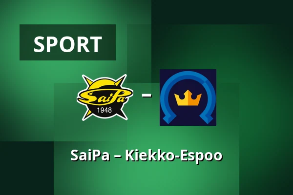 SaiPa – Kiekko-Espoo — Lappeenranta
