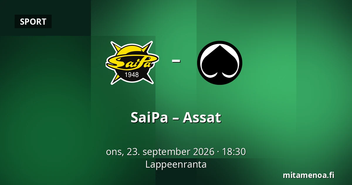 SaiPa – Assat — Lappeenranta