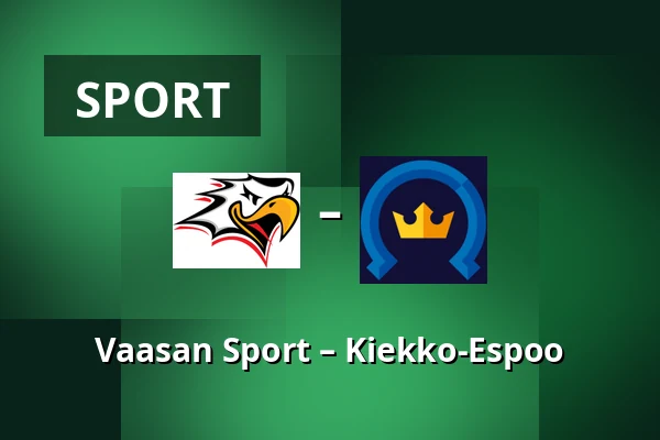Vaasan Sport – Kiekko-Espoo — Vaasa