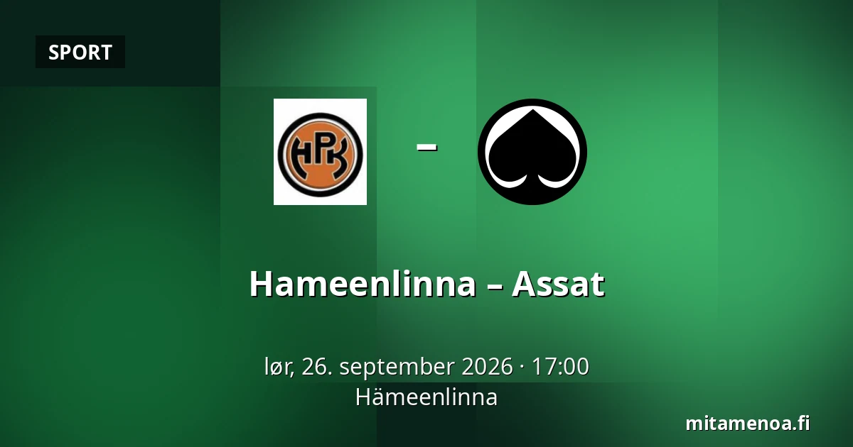 Hameenlinna – Assat — Hämeenlinna