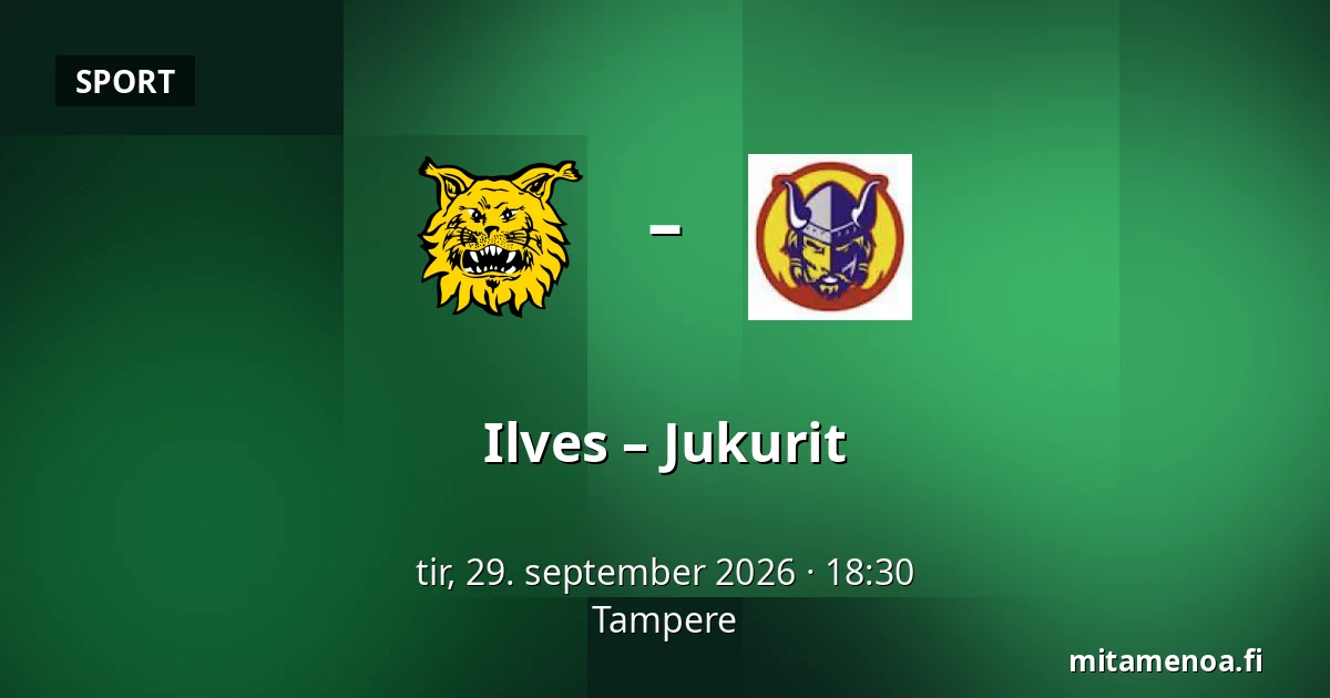 Ilves – Jukurit — Tampere