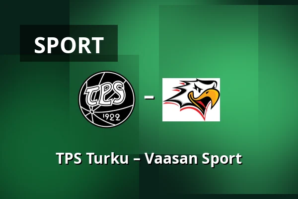 TPS Turku – Vaasan Sport — Turku