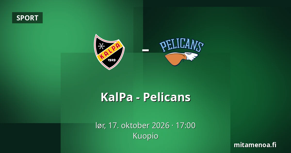 KalPa – Pelicans — Kuopio