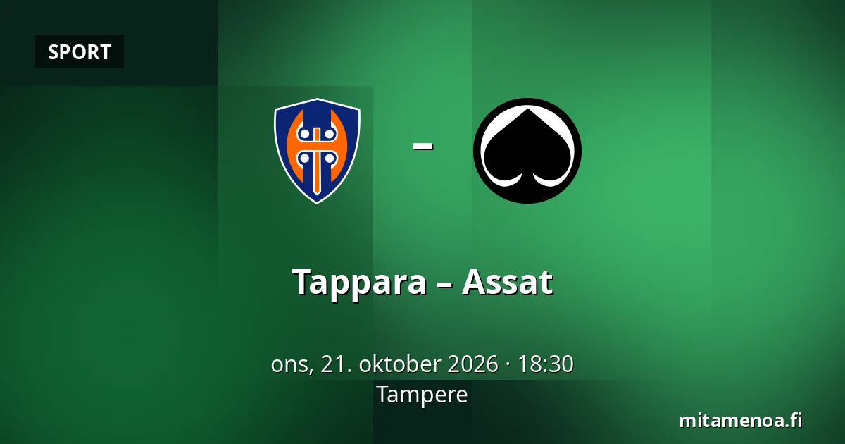 Tappara – Assat — Tampere