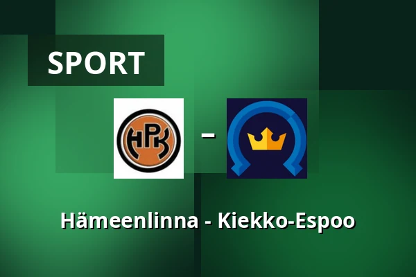 Hameenlinna – Kiekko-Espoo — Hämeenlinna