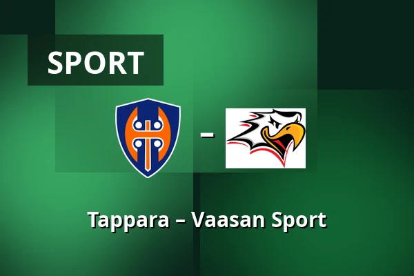 Tappara – Vaasan Sport — Tampere