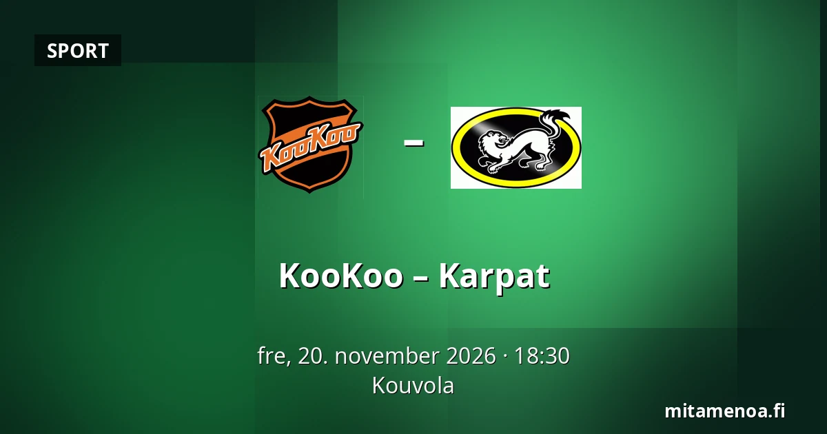 KooKoo – Karpat — Kouvola