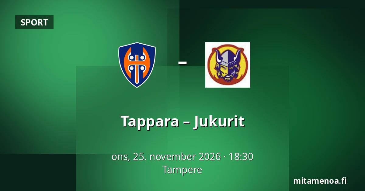 Tappara – Jukurit — Tampere