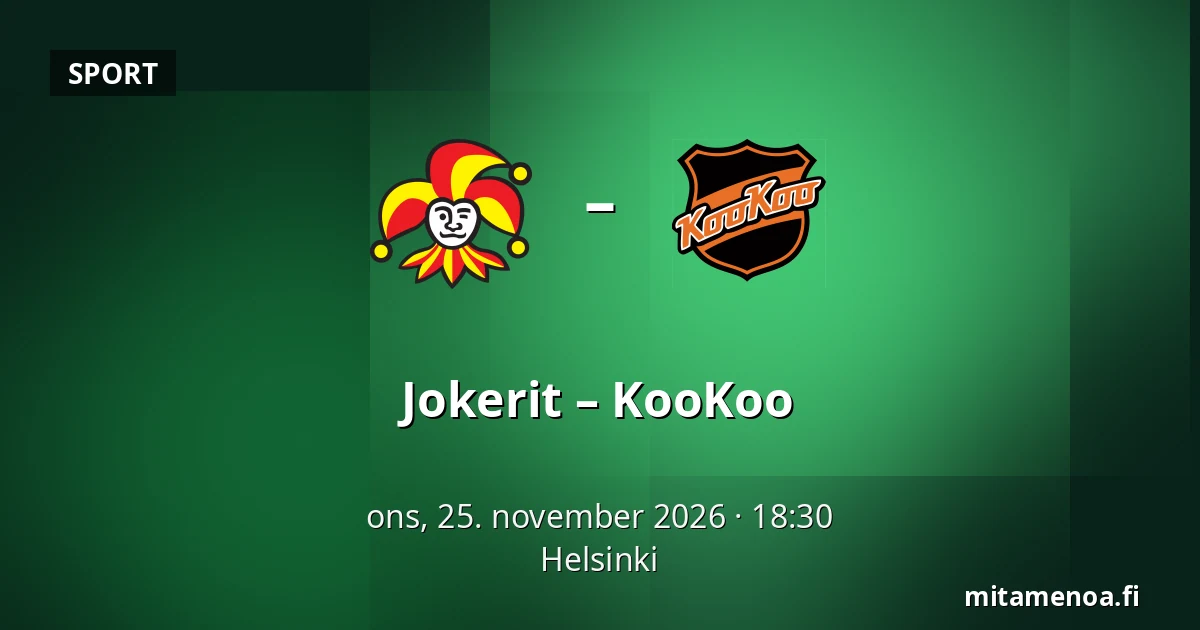 Jokerit – KooKoo — Helsinki