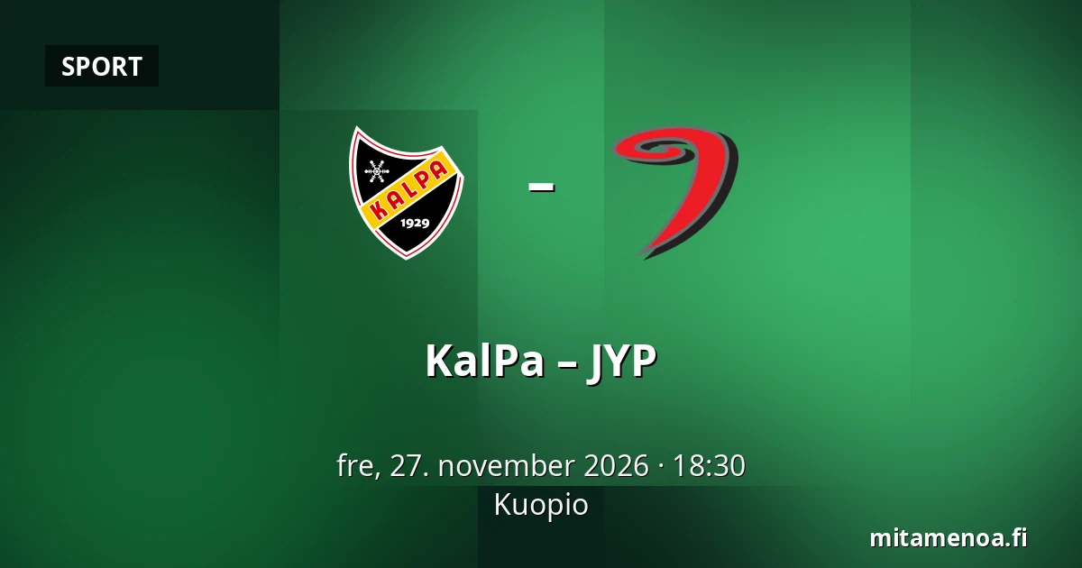 KalPa – JYP — Kuopio