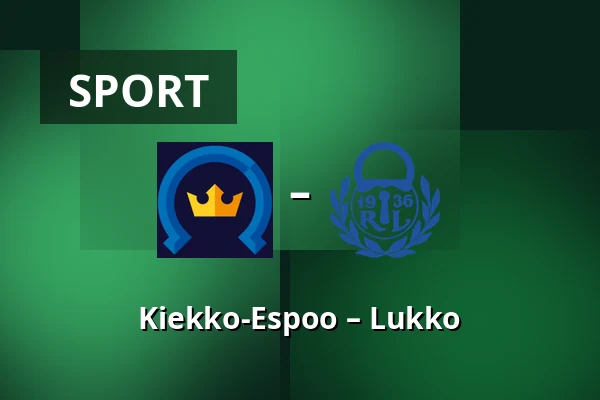 Kiekko-Espoo – Lukko — Espoo