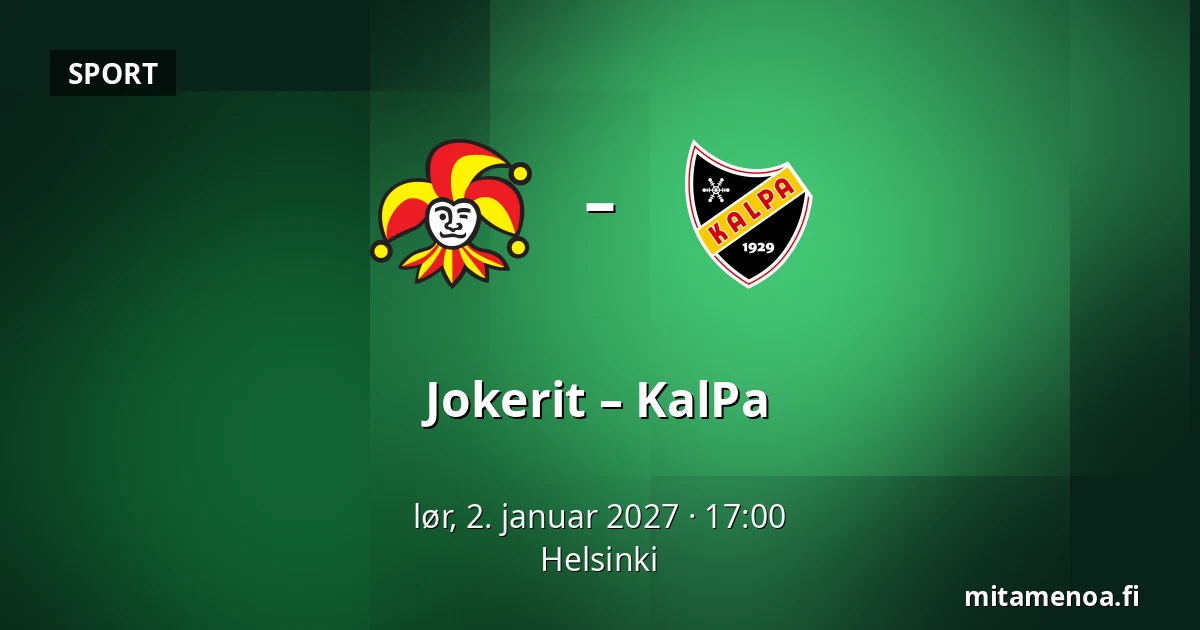 Jokerit – KalPa — Helsinki
