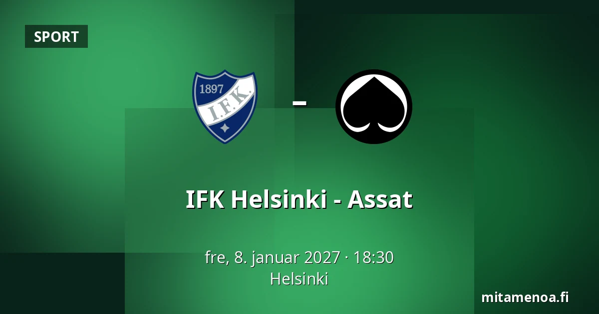 IFK Helsinki – Assat — Helsinki