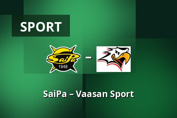 SaiPa – Vaasan Sport — Lappeenranta