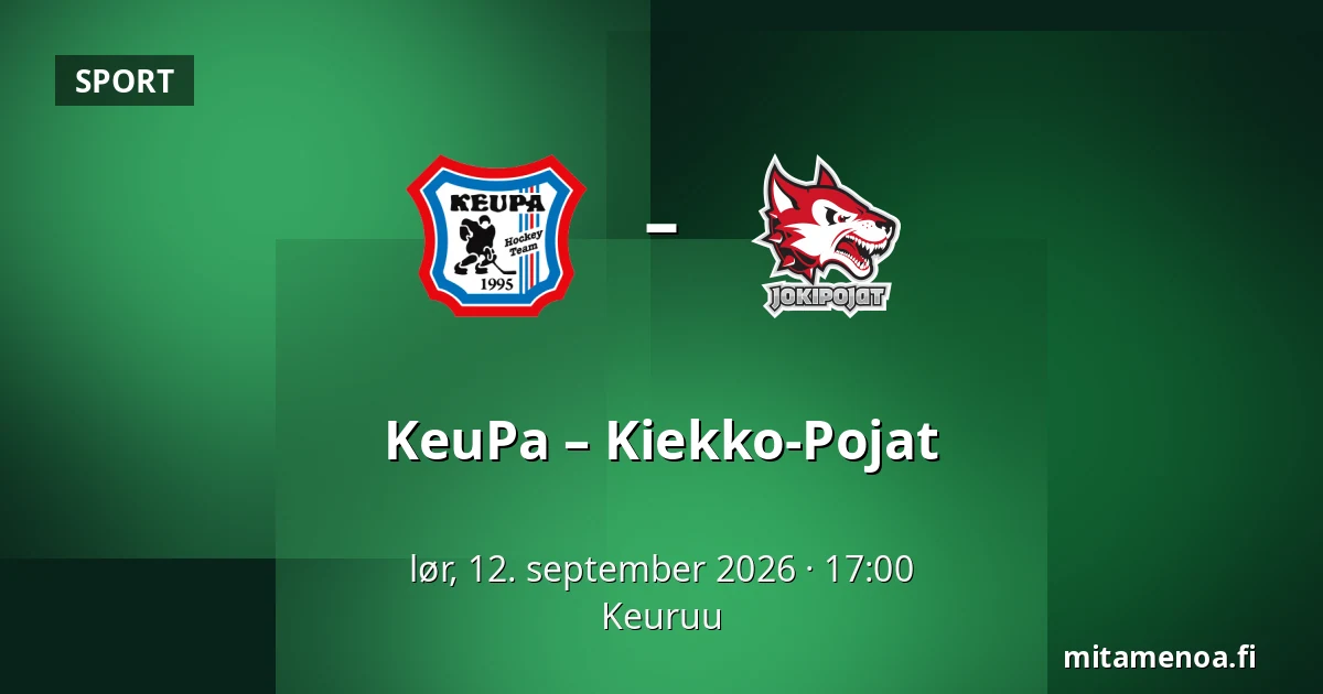 KeuPa – Kiekko-Pojat — Keuruu