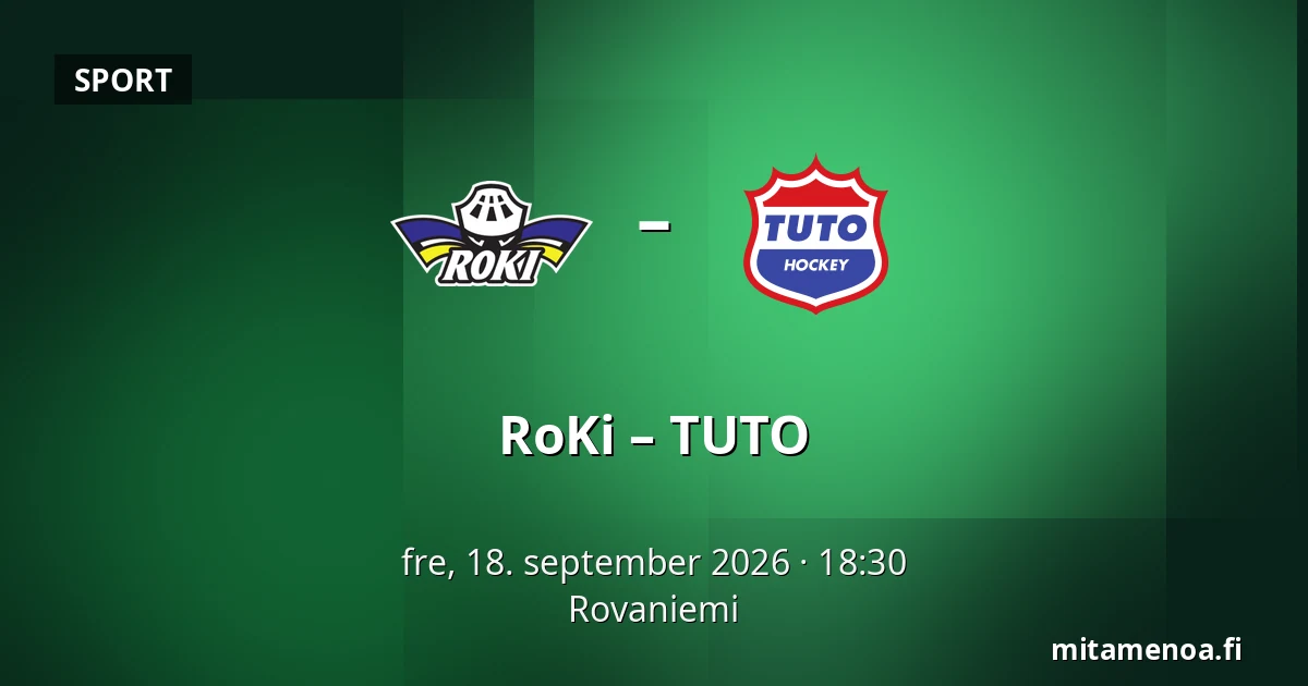 RoKi – TUTO — Rovaniemi