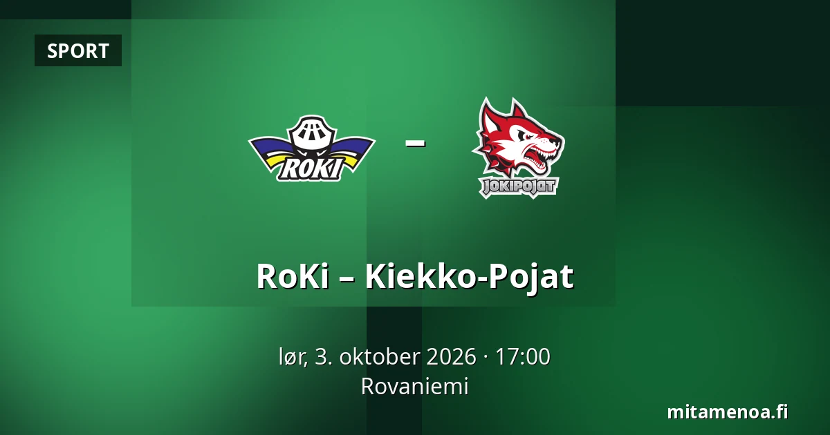 RoKi – Kiekko-Pojat — Rovaniemi